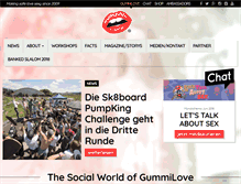 Tablet Screenshot of gummilove.com